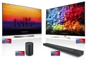 LG ‘씽큐’ 3종, 영상음향 분야 최고 권위상인 'EISA 어워드' 휩쓸었다